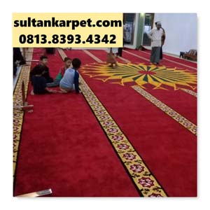 Harga Karpet Masjid Custom Free Ongkir di Bekasi