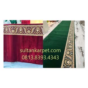 Harga Karpet Masjid Custom Free Ongkir di Jakarta